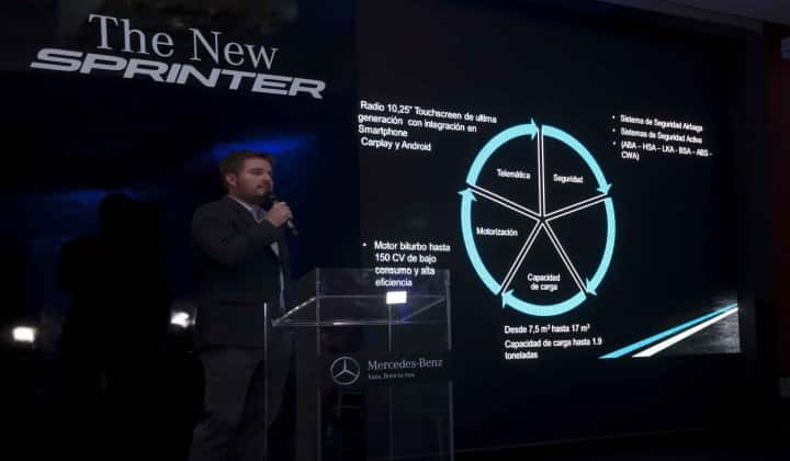 Lanzamiento Nueva Mercedes-Benz Sprinter