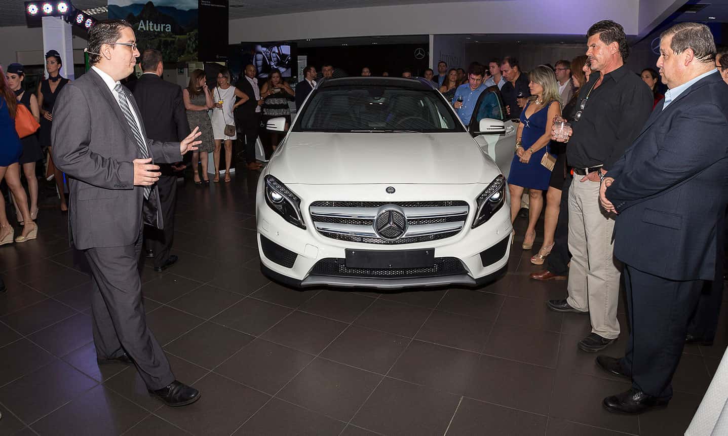Lanzamiento de la nueva Clase GLA de Mercedes-Benz